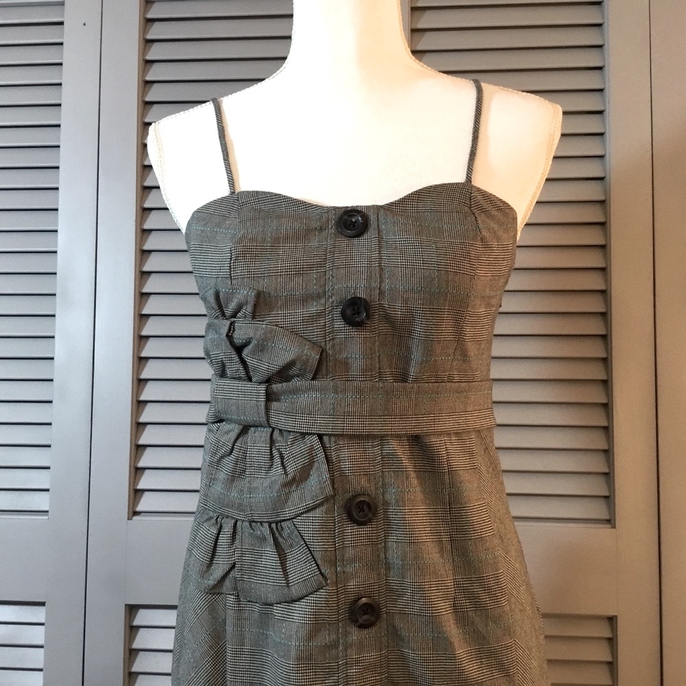 NWOT Anthropologie Floreat Plaid Dress - Picture 6 of 16
